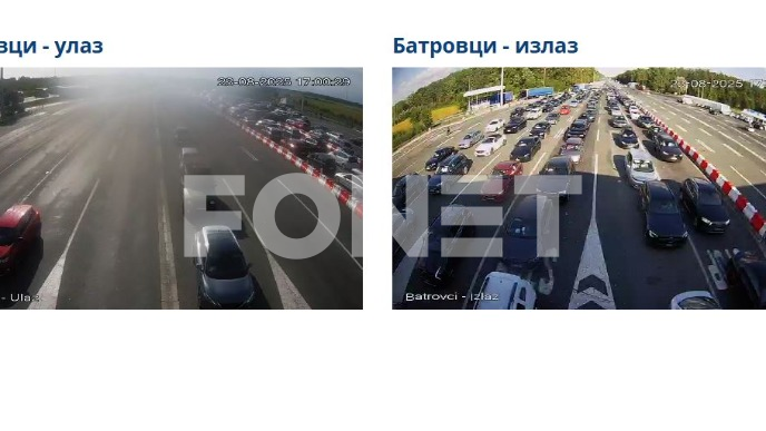 Velike gužve na Batrovcima
