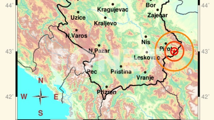 Zemljotres kod Dimitrovgrada 