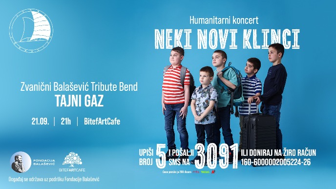 Humanitarni koncert za dečake
