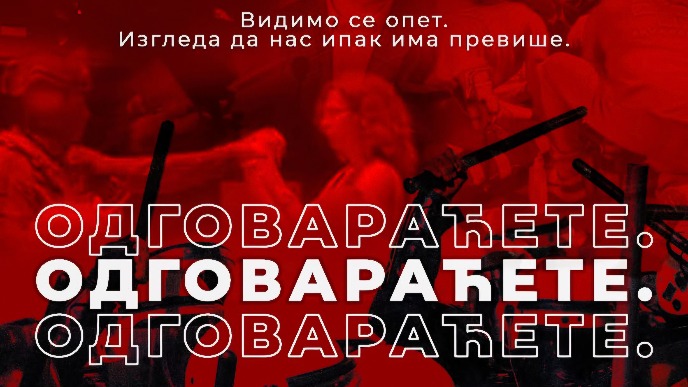 Odgovaraćete!