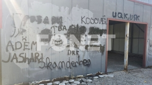 Natpisi UČK i Adem Jašari