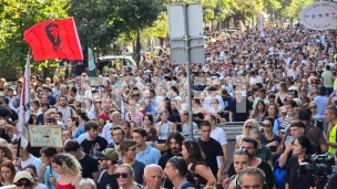 Kolona prešla Gazelu