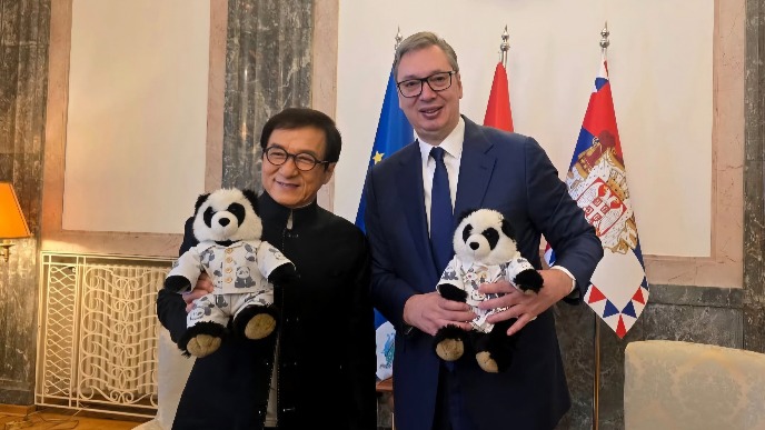 Vučić i Džeki Čen