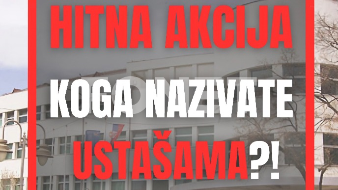 Koga nazivate ustašama?!