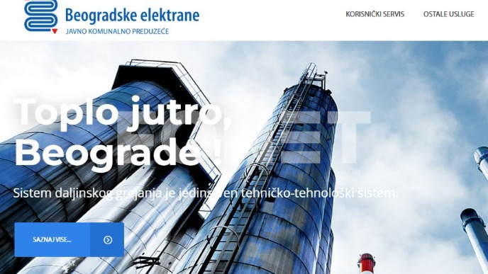 U Beogradu skupklje grejanje