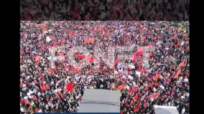 Protest zbog suđenja OVK