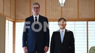 Vučić sa carem Naruhitom 