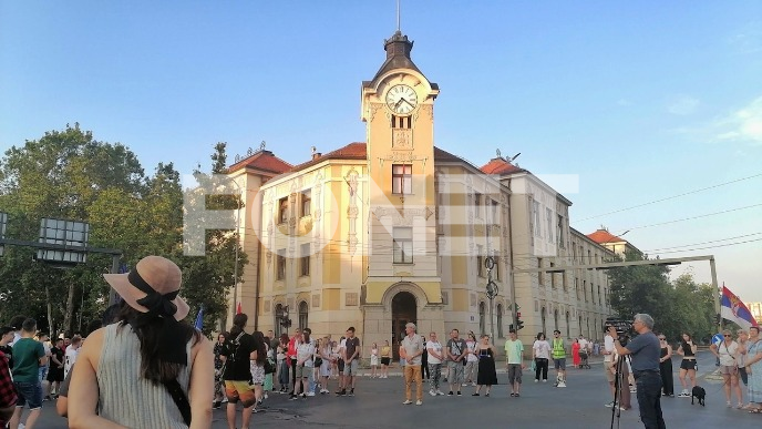 Protest podrške Jovičiću