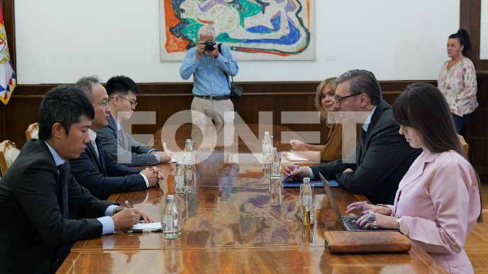 Vučić sa Li Mingom