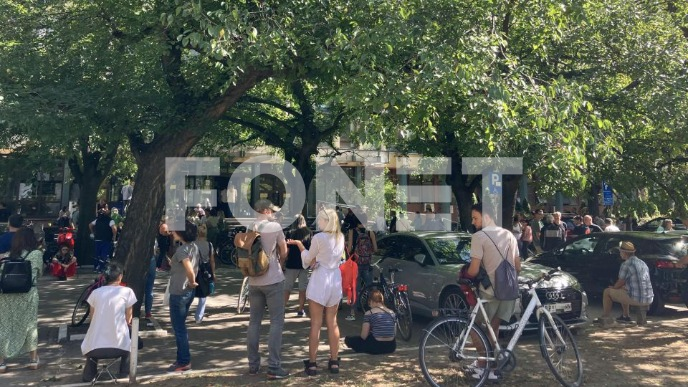 Skup za Jovičića ispred Suda