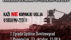 Protest protiv rudnika 