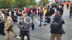 Protest ispred Informera