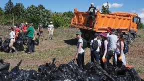 Akcija čišćenja parka Rusanda