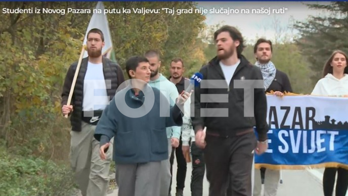 Valjevo nije slučajno na ruti
