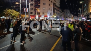 Okupljanje na Studentskom trgu