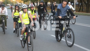 Biciklisti nadomak Novog Sada 