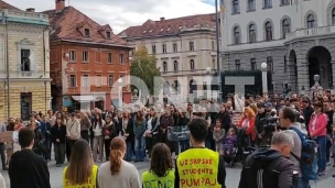 Tišina i u centru Ljubljane Tišina i u centru Ljubljane