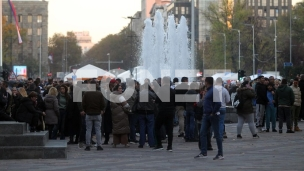 Završen skup ispred skupštine