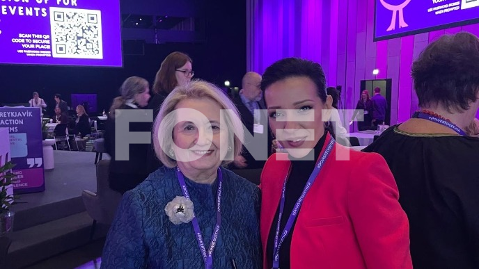 Marinika Tepić u Rejkjaviku