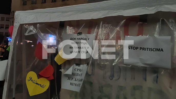 Tenzije u Novom Sadu