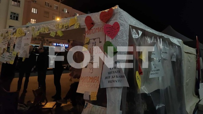 DOČEK KRAGUJEVČANA U KAMPUSU