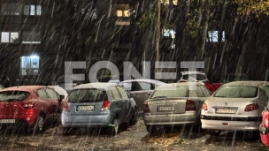 Prvi sneg u Kragujevcu