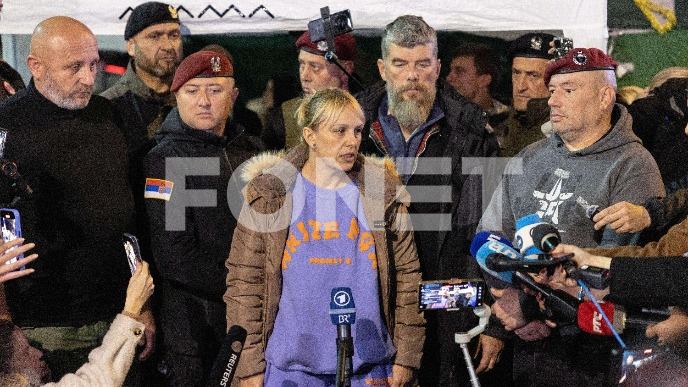 Novosađani na blokadu Beograda