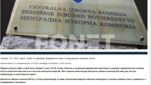 Glasalo manje od 10 odsto