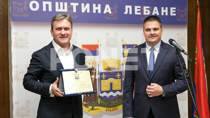 Plaketa za promociju Lebana