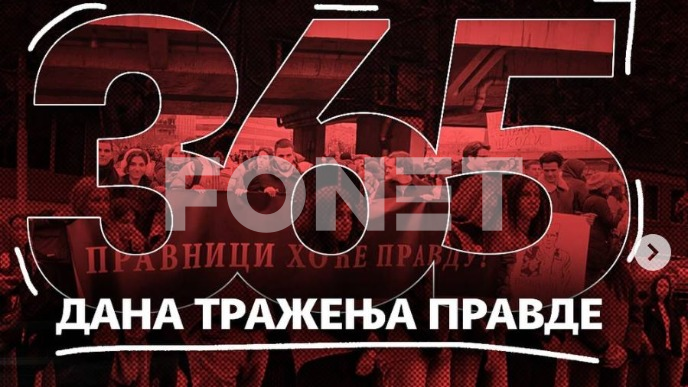 Godišnjica blokade Pravnog