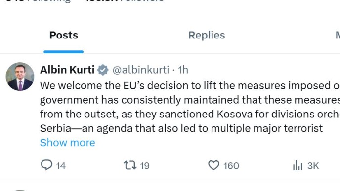 Ukinute restriktivne mere