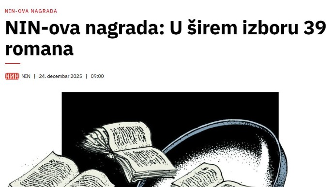 U širem izboru 39 romana 