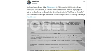 Sutra saslušanje novinara