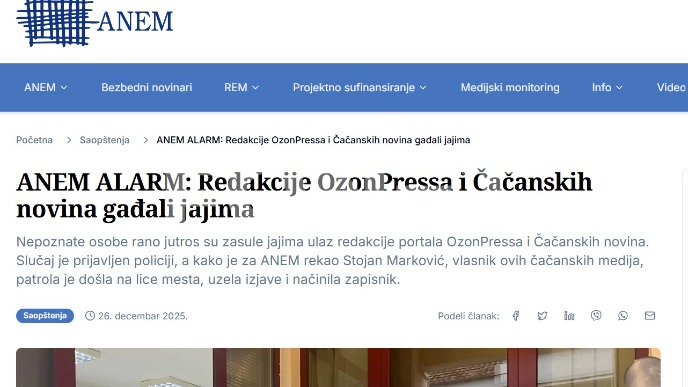 Otkriti napadače na medije