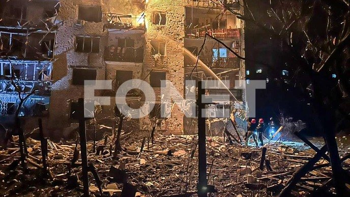 Napadnut Harkov, ima poginulih