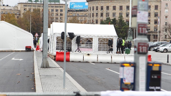 Sutra uklanjanje šatora