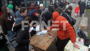 Podrška širom Beograda 