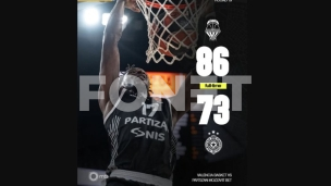 Poraz Partizana u Valensiji