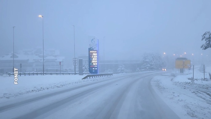 Oprezno zbog moguće poledice
