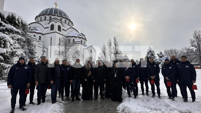Vaterpolisti kod patrijarha 