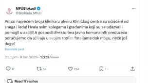 Poruka: Nećete još dugo