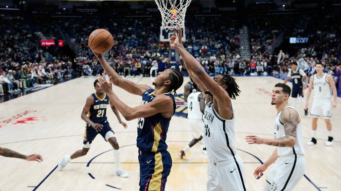 Nju Orleans - Bruklin 116:113