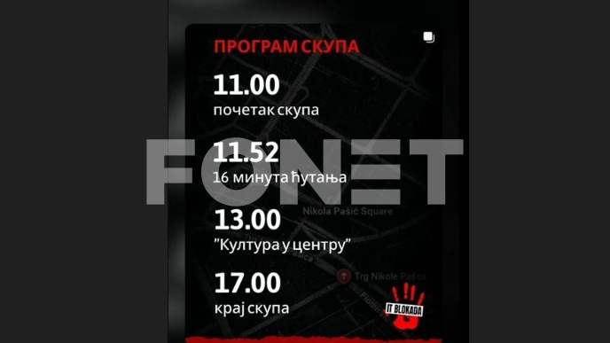 Tišina godinu dana od napada