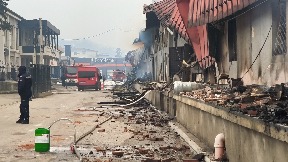 Lokalizovan požar u Pazaru