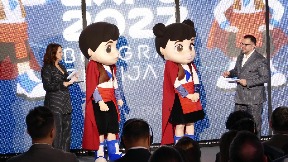 Maskote Rastko i Milica 