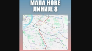 Od sutra tramvajska linija 8