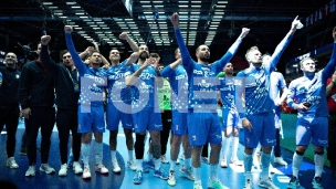 Doček rukometaša uz Tompsona 