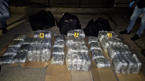 Zaplenjeno 80 kg droge