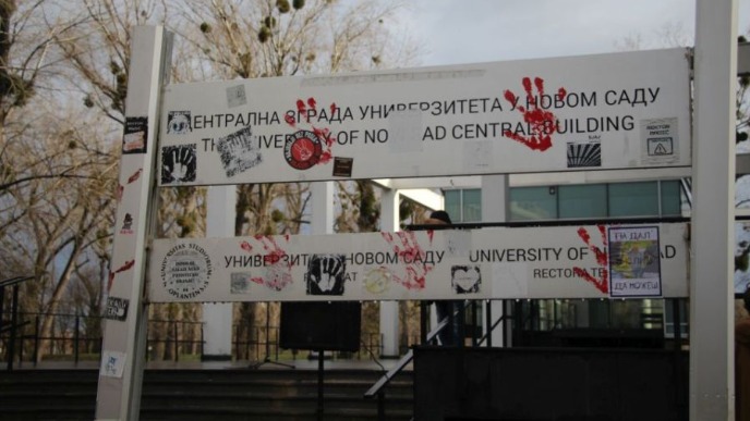 Danas protest u Kampusu