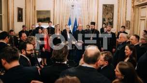 Pariz u bojama Srbije